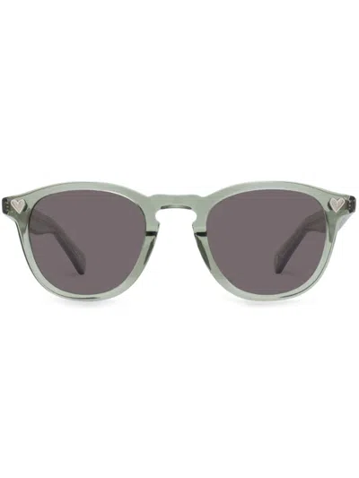 Garrett Leight X André Saraiva Glco Sunglasses In Juniper/g15