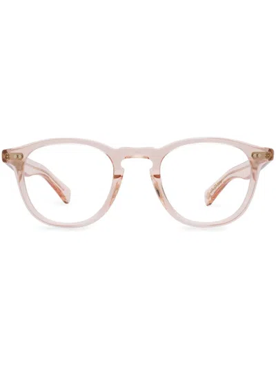 Garrett Leight X Andre Saraiva Round-frame Glasses In ピンク