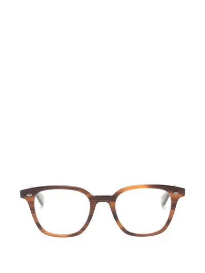 Garrett Leight Zac Full-rim Glasses In Brown
