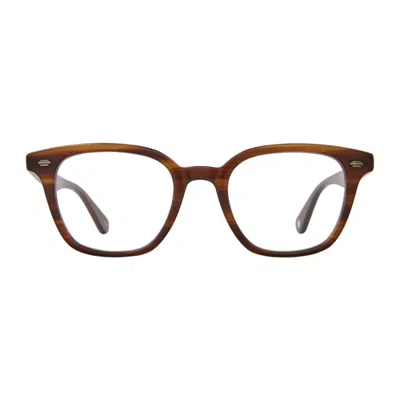Garrett Leight Zaccheery Wood In Brown
