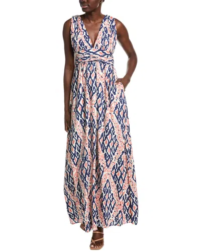 Garrie B All Over Maxi Dress In Pink