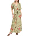 Garrie B Maxi Dress In Green
