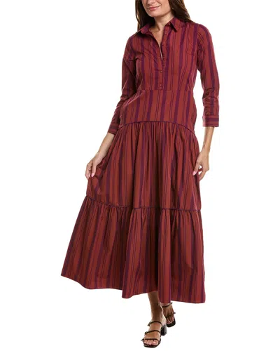 Garrie B Maxi Dress In Brown