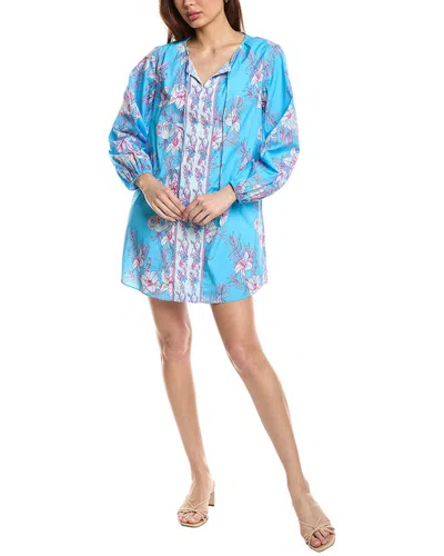 Garrie B Mini Dress In Blue