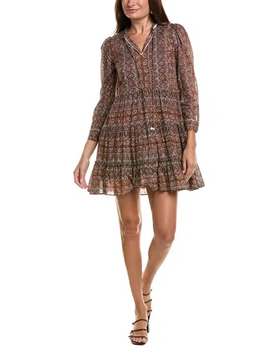 Garrie B Mini Dress In Brown