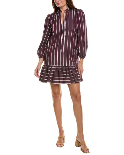 Garrie B Mini Dress In Purple