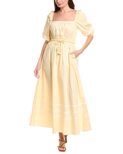 Garrie B Shift Dress In Yellow