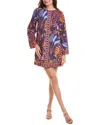 Garrie B Shift Dress In Multi