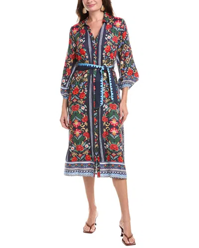GARRIE B TIE WAIST SHIRTDRESS