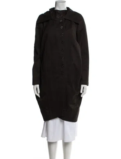 Pre-owned Gary Graham Coat In Brown