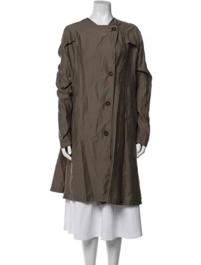 Pre-owned Gary Graham Coat In Brown/neutrals
