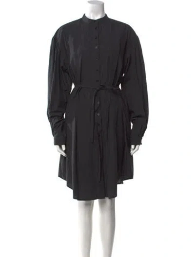 Pre-owned Gary Graham Knee-length Dress In Grey