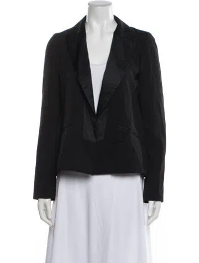 Pre-owned Gary Graham Wool Blazer In Blue