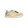 Gas Beige Polyester Men Sneaker