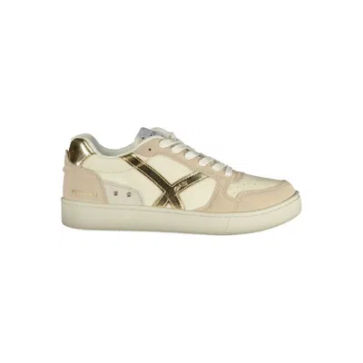 Gas Beige Polyester Women Sneaker In Neutral