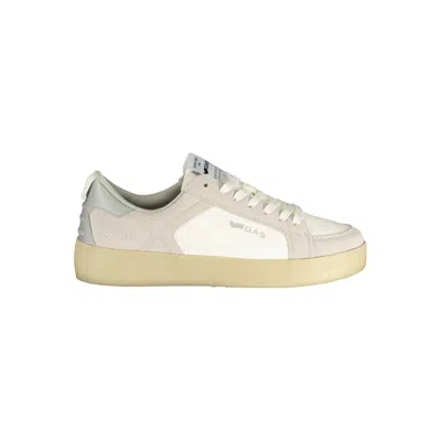 Gas Bianco Poliuretano Donna Sneaker In Neutral