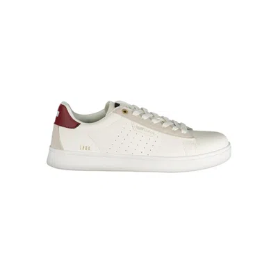 Gas Bianco Poliuretano Men Sneaker In White