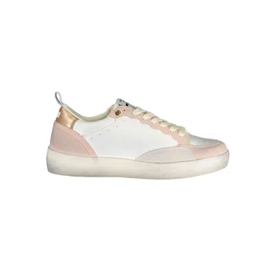 Gas Bianco Poliuretano Women Sneaker In Neutral