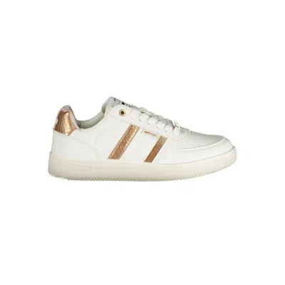 Gas Bianco Polyurethane Women Sneaker In White
