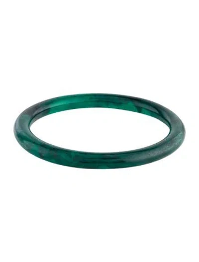 Pre-owned Gas Bijoux Acetate Bangle, 7.5" In Multi