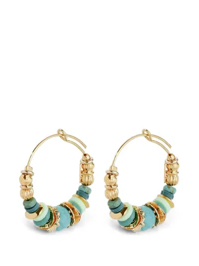 Gas Bijoux Aloha Mini Hoop Earrings In Gold