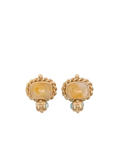 Gas Bijoux Amarante Cabo Earrings In Green
