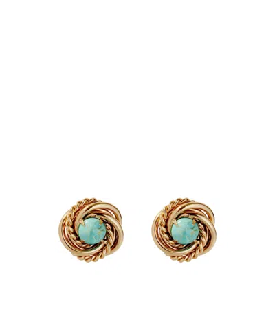 Gas Bijoux Atika Bis Earring In Green