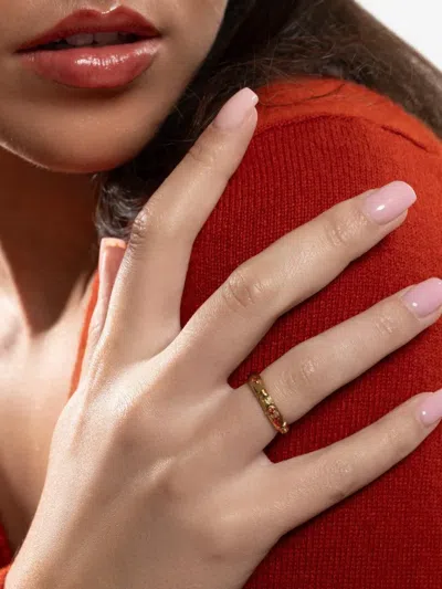 Gas Bijoux Bambini Crystal-embellished Ring In Gold