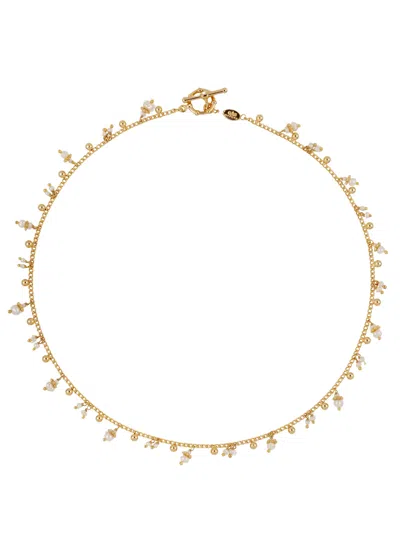 Gas Bijoux Collana Con Pietre In Gold