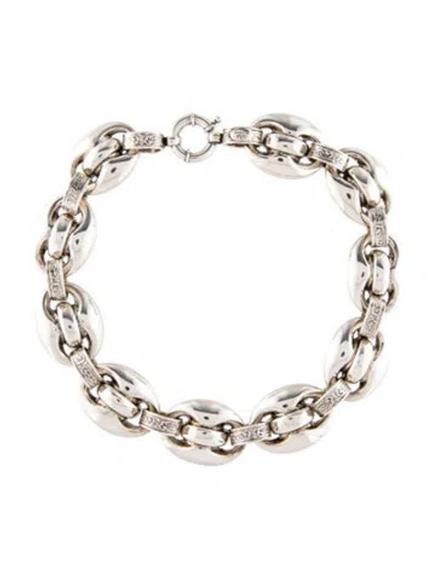 Pre-owned Gas Bijoux Cophea Chain Necklace, 18" In Multi
