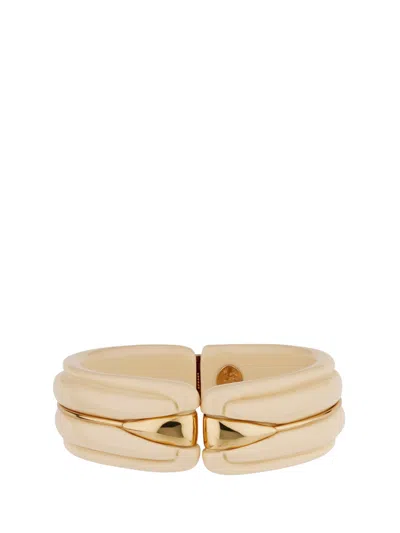 Gas Bijoux "ecume" Bracelet In Gold