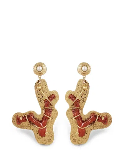 Gas Bijoux Formentera Earrings In Gold