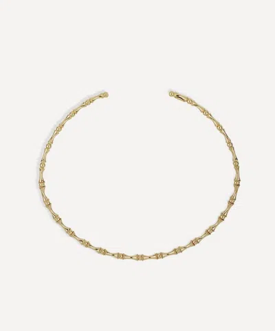 Gas Bijoux Gold-plated Bambou Torque Necklace