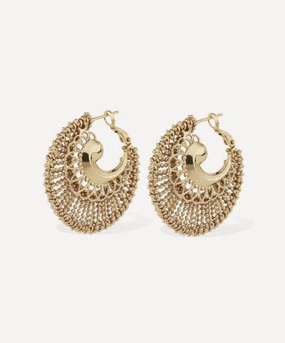 Gas Bijoux Gold-plated Large Izzia Hoop Earrings