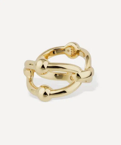Gas Bijoux Gold-plated Rivage Ring