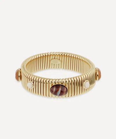Gas Bijoux Gold-plated Strada Tubogas Chain Bracelet