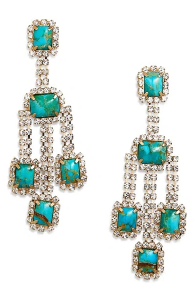 Gas Bijoux Leonor Drop Earrings In Multi