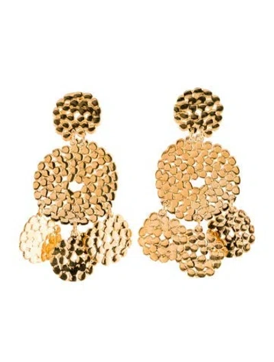 Pre-owned Gas Bijoux Lucky Sequin Small Drop Earrings In Multi