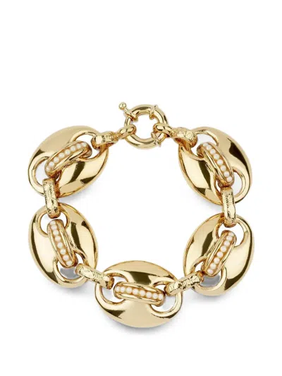 Gas Bijoux Mini Cophea Pearl Bracelet In Purple