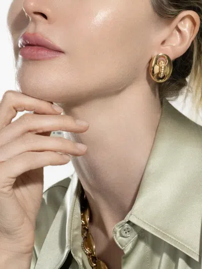Gas Bijoux Mini Cophea Stud Earrings In Gold