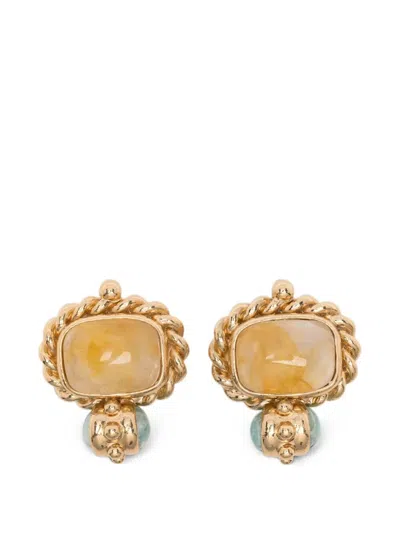 Gas Bijoux Orecchini Metallici "amarante Cabo" In Gold