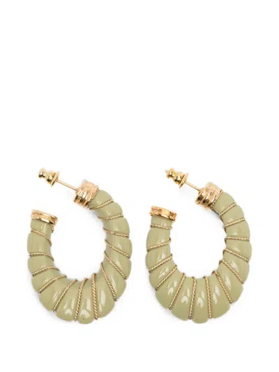 Gas Bijoux Orecchini Metallici "cyclade Pm" In Gold