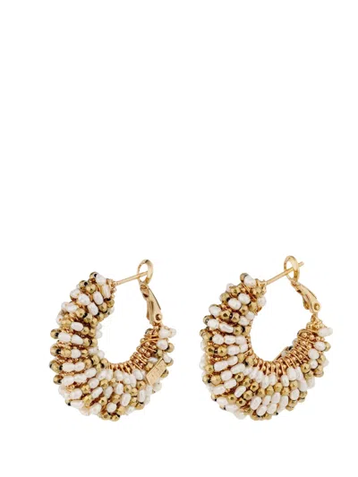 Gas Bijoux Orecchini Metallici "izzia Pm" In Gold