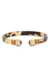 Gas Bijoux Sarina Cuff Bracelet In Gold Brown