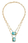 Gas Bijoux Scapulaire Layered Necklace