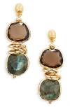 Gas Bijoux Sirena Drop Earrings In Gold