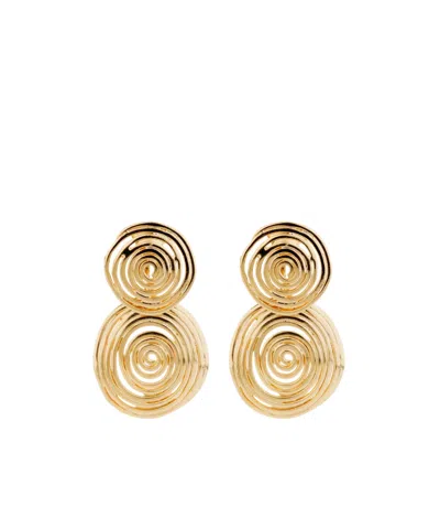 Gas Bijoux Wave Earrings In Gold