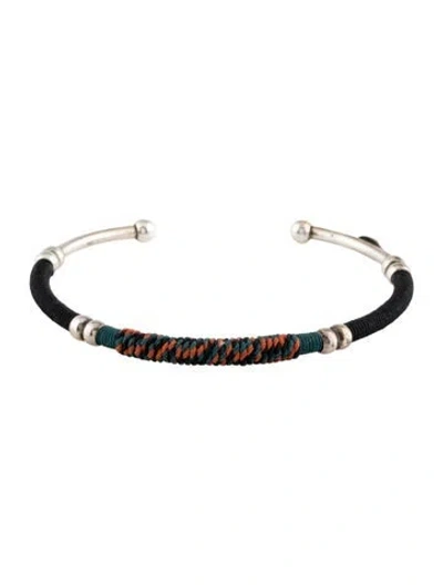 Pre-owned Gas Bijoux Zanzibar Cuff, 7" In Multi