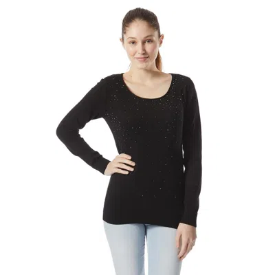 Gas Black Cashmere Sweater