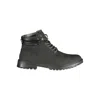 Gas Black Polyester Ankle In Black